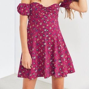 Urban Outfitters Kimchi Blue Floral Dress